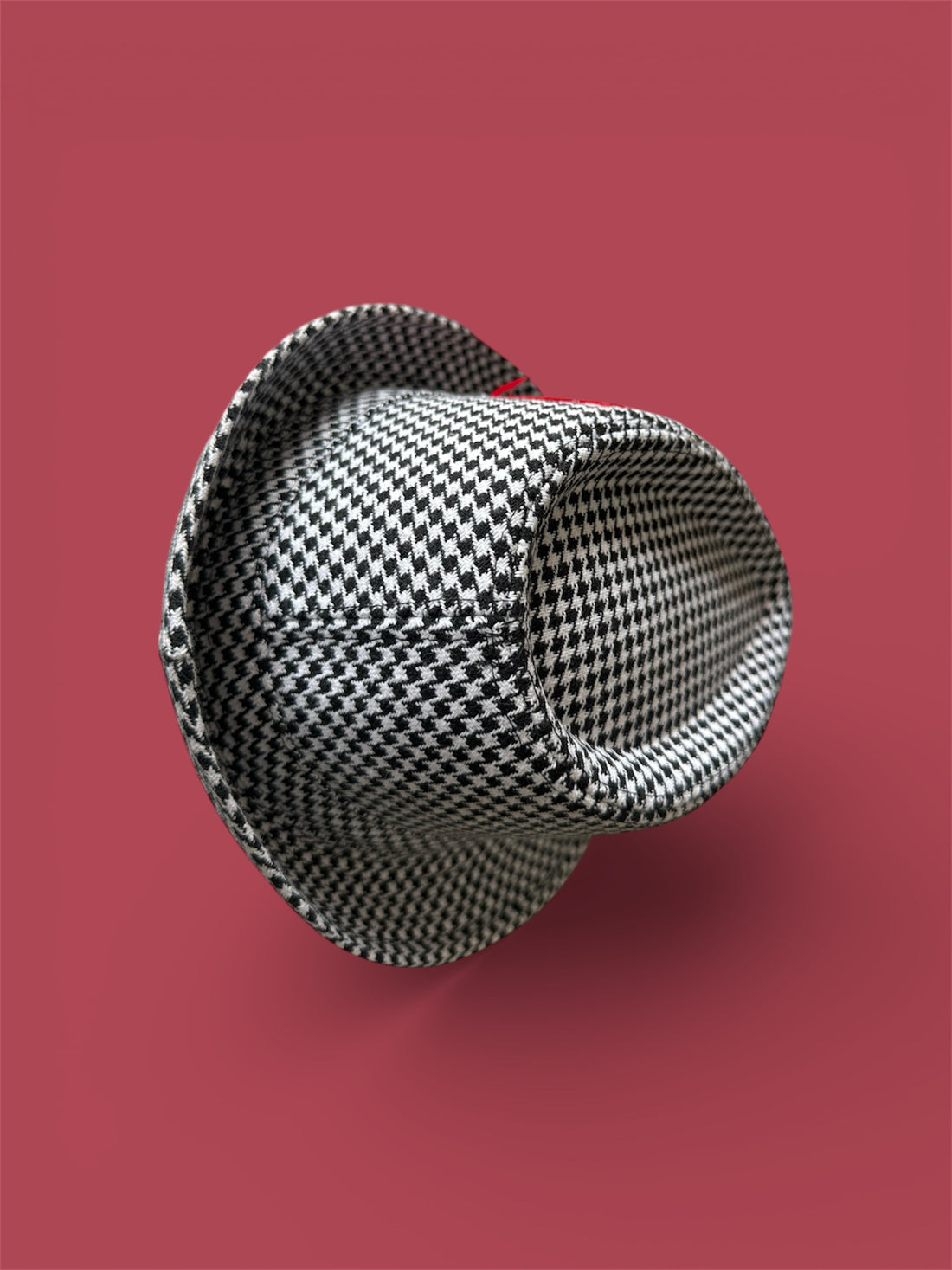 Saturday Smack Houndstooth Game Day Fedora For Alabama Fans Bear Byrant - Saturday Smack